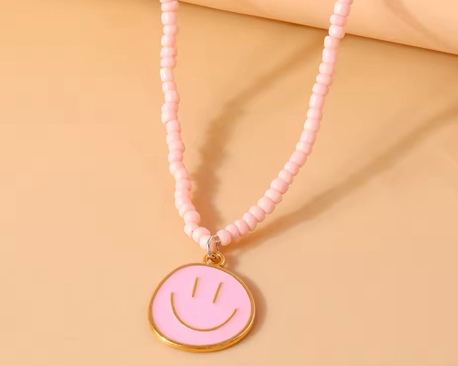 *PRE ORDER!!! TWO WEEK ARRIVAL TIME*** Smile Necklace - 100% Profit Support Children in Need