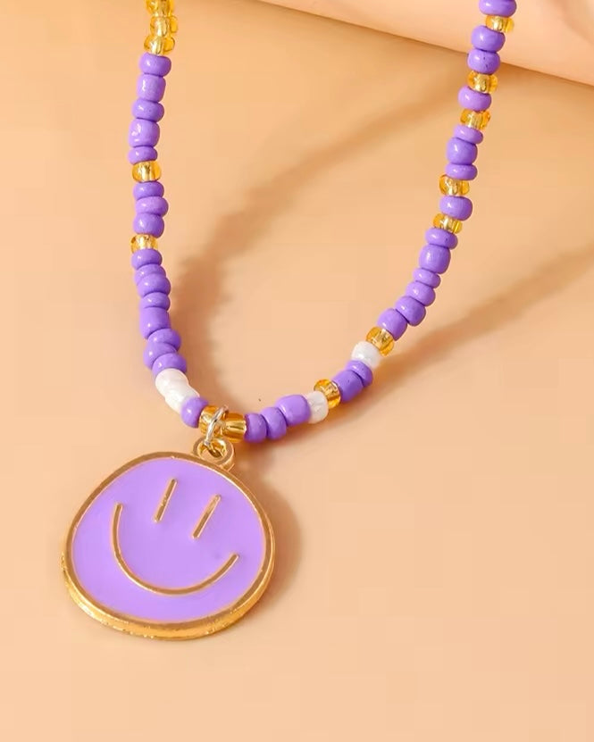 *PRE ORDER!!! TWO WEEK ARRIVAL TIME*** Smile Necklace - 100% Profit Support Children in Need